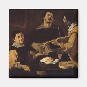 Velazquez - Drei Musiker Magnet