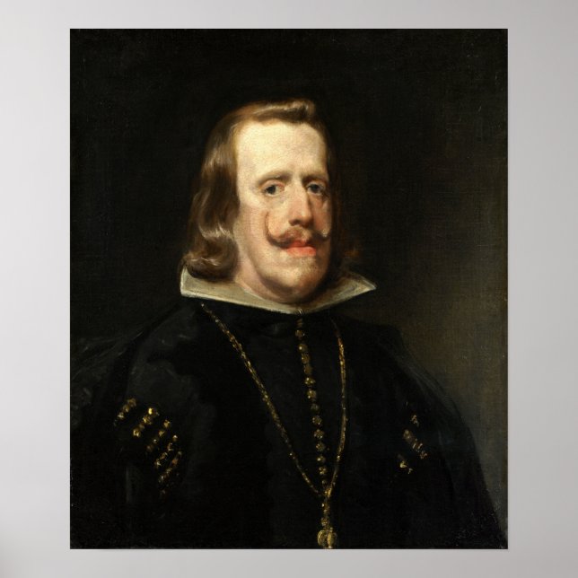 Velázquez - König von Spanien Poster (Vorne)