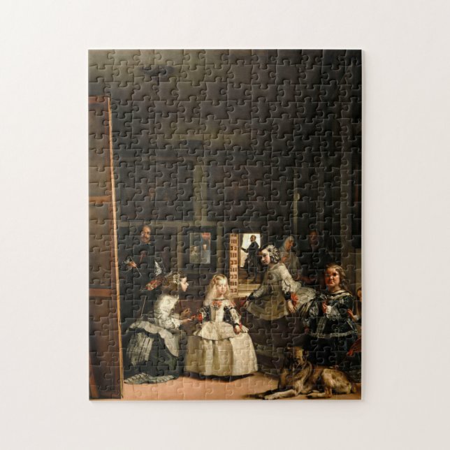 VELAZQUEZ - Las Meninas 1656 Puzzle (Vertikal)