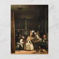 Velazquez Las Meninas Postcard