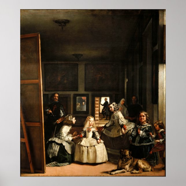 Velazquez Las Meninas Poster (Vorne)