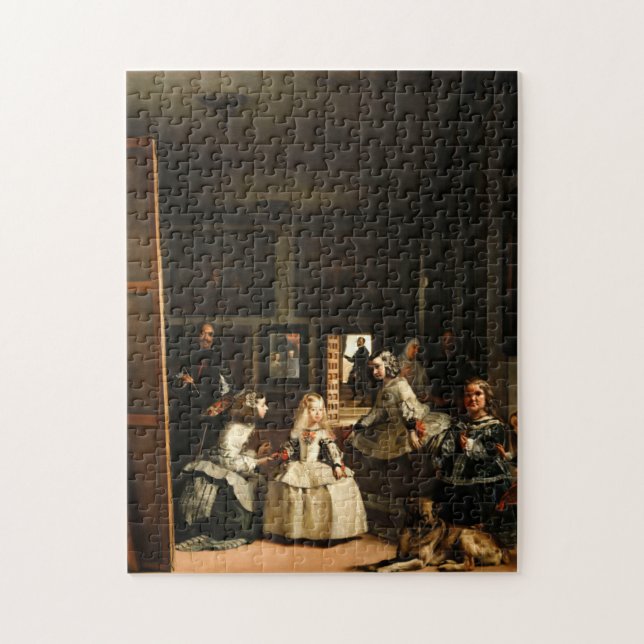 Velazquez Las Meninas Puzzle (Vertikal)