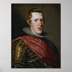 Velázquez - Philipp IV. 1626 Poster
