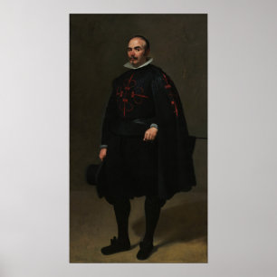 Velázquez - Porträt von Don Pedro De Barberana Poster