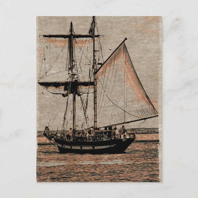 Veleiro Postkarte (Vorderseite)