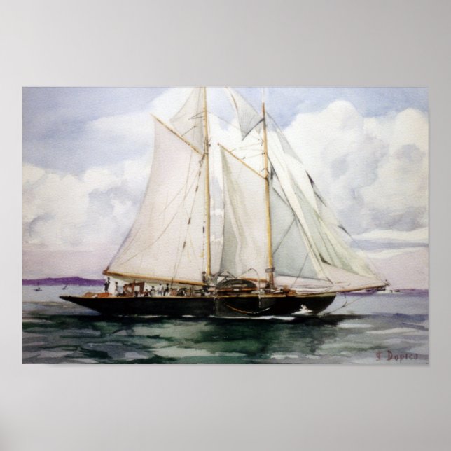 Velero/Veleiro/Sailboat Poster (Vorne)