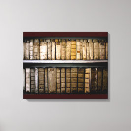 Vellum Bindings Antique books Leinwand