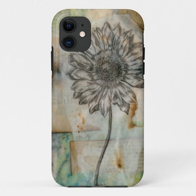Vellum Floral I Case-Mate iPhone Hülle (Rückseite)
