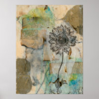 Vellum floral I