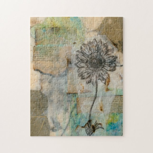 Vellum floral I Puzzle (Vertikal)