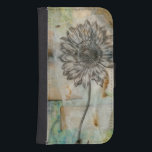 Vellum floral I Galaxy S4 Geldbeutel Hülle<br><div class="desc">floral</div>