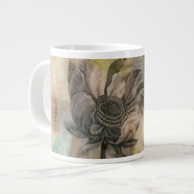 Vellum floral II Jumbo-Tasse (Vorderseite Links)