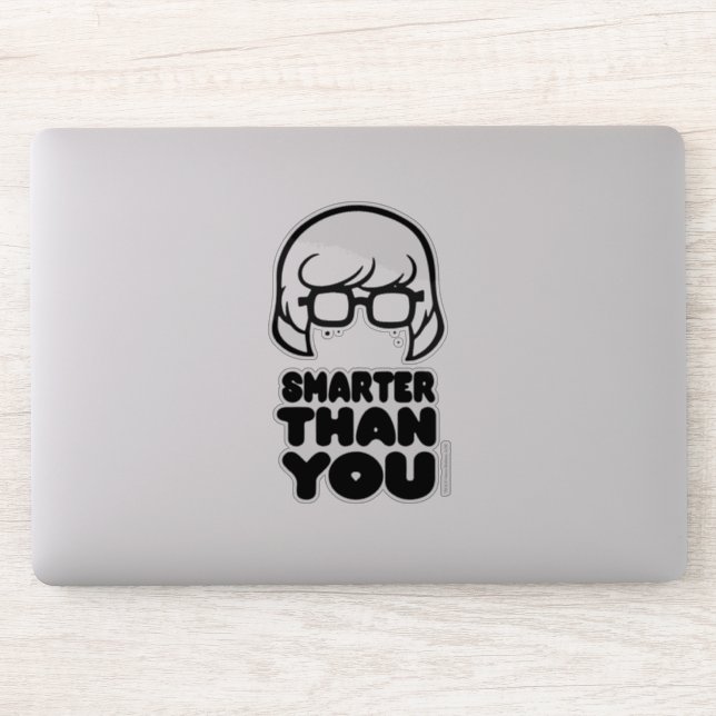 Velma "Smarter Than You" Graphic Aufkleber (Computer)