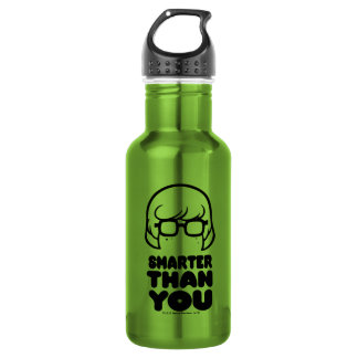 Velma "Smarter Than You" Graphic Edelstahlflasche
