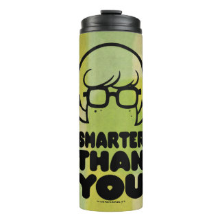 Velma "Smarter Than You" Graphic Thermosbecher