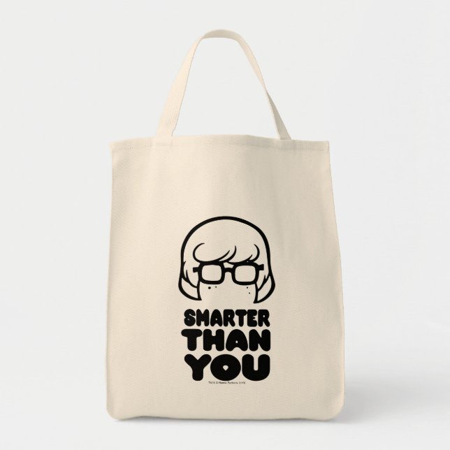 Velma "Smarter Than You" Graphic Tragetasche (Vorne)
