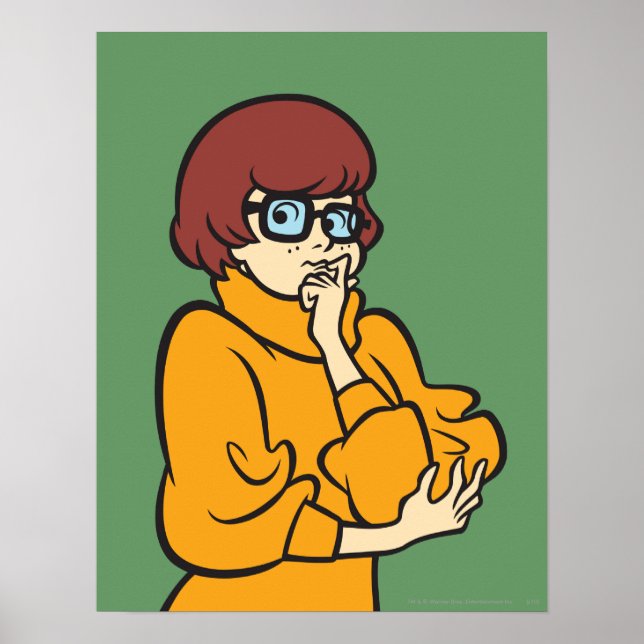 Velma Thinking Poster (Vorne)