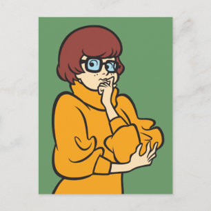 Velma Thinking Postkarte