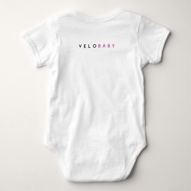 Velo Femmes Baby Strampler (Rückseite)