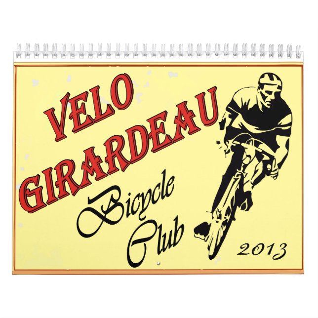 Velo Girardeau 2013 Kalender (Titelbild)