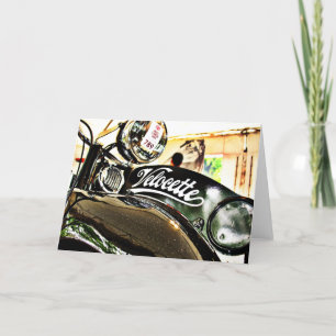 Velocette M Serie Vintage Motorräder Karte