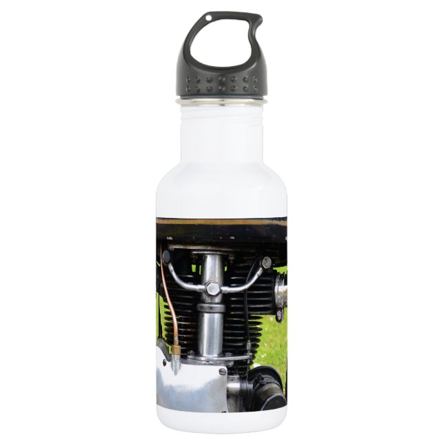 Velocette-Motor Trinkflasche (Vorderseite)
