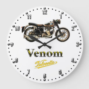 Velocette Venom Motorrad Quarz Uhr Mauer