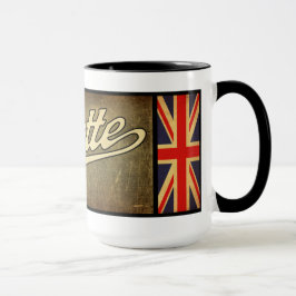 Velocette verwitterte Tasse