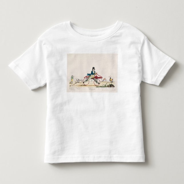 Velocipedes Kleinkind T-shirt (Vorderseite)