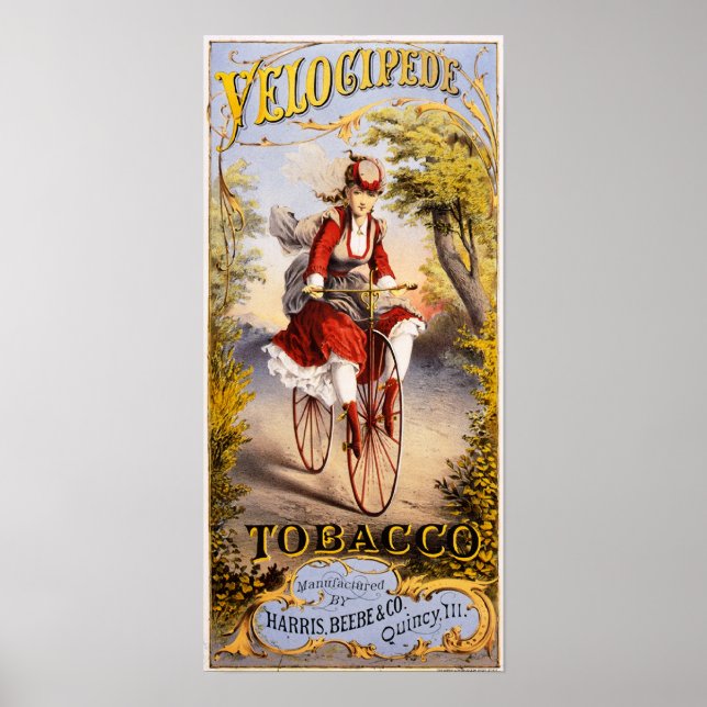 Velocipez-Tabak Poster (Vorne)