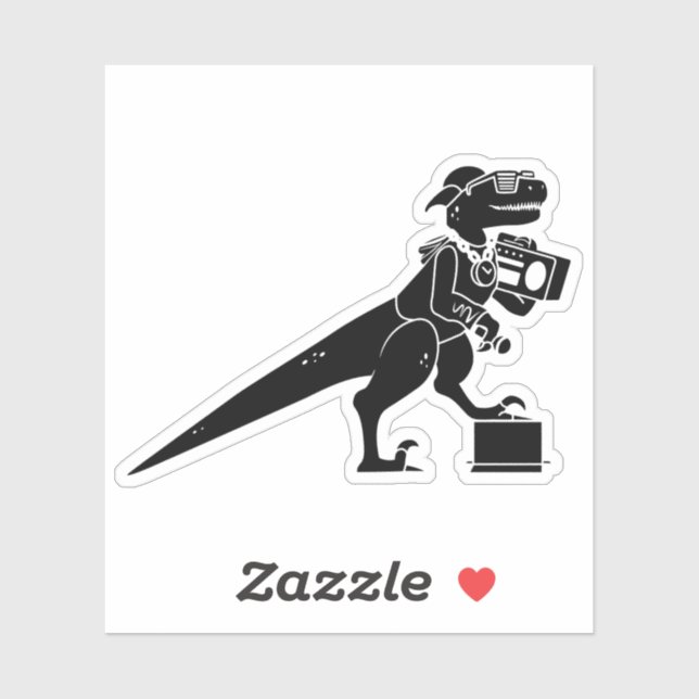 Velocirapper Aufkleber (Blatt)