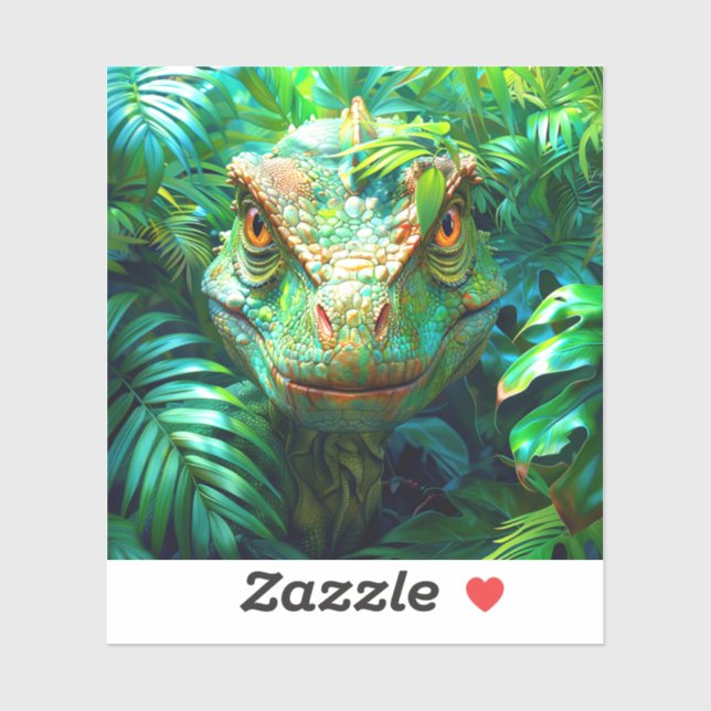 Velociraptor Aufkleber (Blatt)