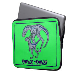 Velociraptor Dinosaur Raptor Trainer Laptopschutzhülle