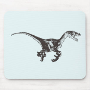 Velociraptor-Dinosaurier Mousepad
