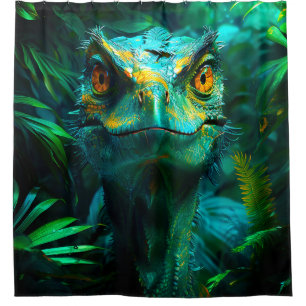 Velociraptor Duschvorhang