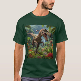 Velociraptor: El Cazador Ágil de la Era Mesozoica T-Shirt