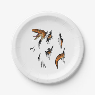 Velociraptor Escape Pappteller