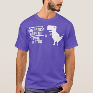 Velociraptor Funny Equation 2 T-Shirt