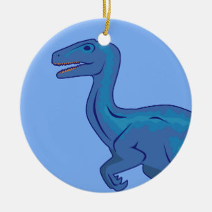 Velociraptor Keramikornament