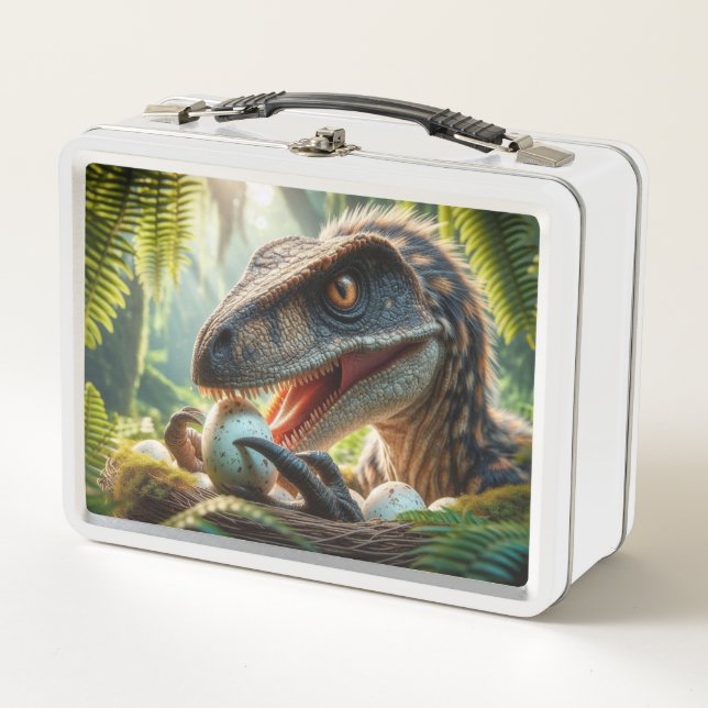 Velociraptor Lunch Box (Vorderseite)
