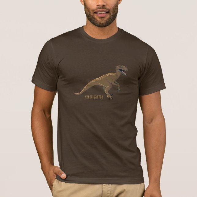 Velociraptor-Shirt T-Shirt (Vorderseite)