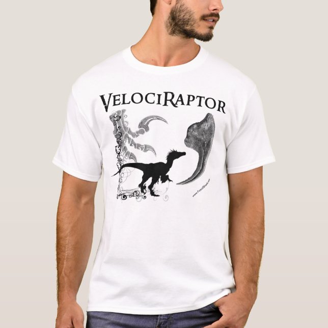 Velociraptor-Shirt T-Shirt (Vorderseite)