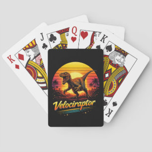 Velociraptor Spielkarten