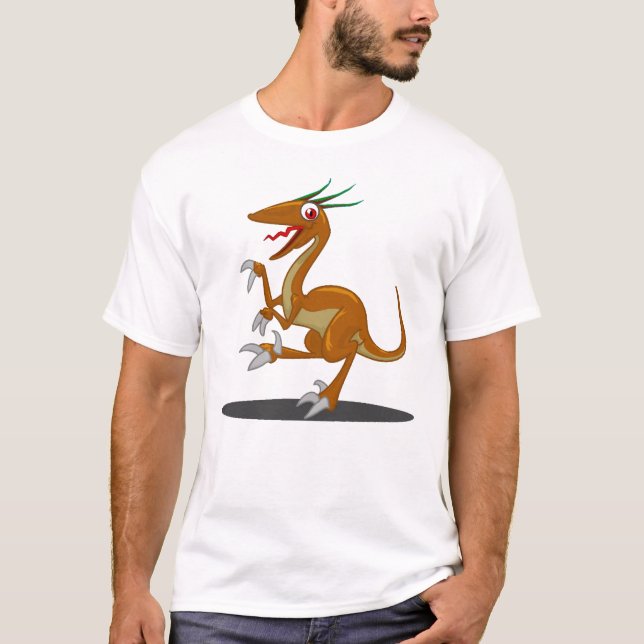 Velociraptor T-Shirt (Vorderseite)