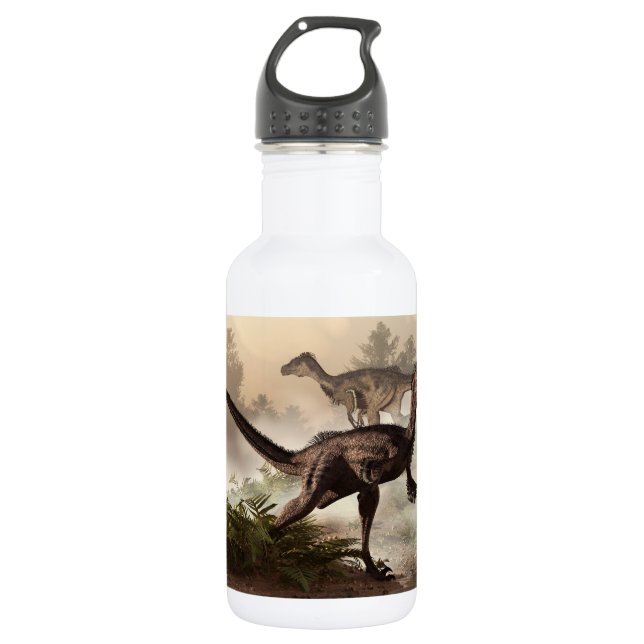 Velociraptors Trinkflasche (Vorderseite)