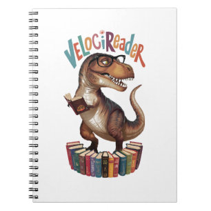 Velocireader Funny Book Reading Liebhaber Bookmark Notizblock