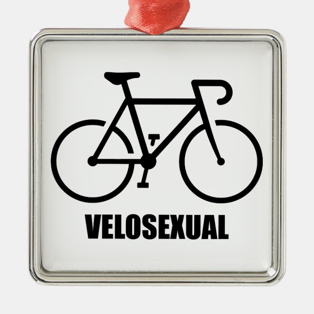 Velosexuell Ornament Aus Metall (Vorne)