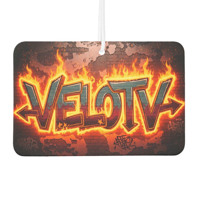 VELOTV AUTO-DUFTSPENDER AUTO-DUFTSPENDER AUTOLUFTERFRISCHER (Vorderseite)
