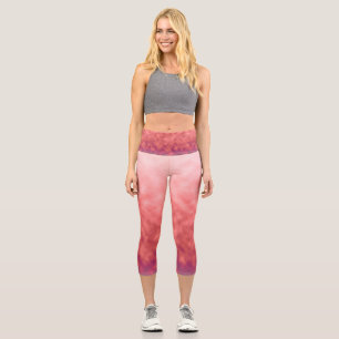 Velour Dämmerung Capri Leggings