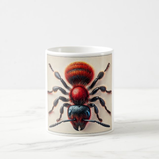 Velvet Ant 211024IREF242 - Watercolor Kaffeetasse (Mittel)